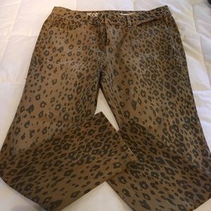 Unisex DKNY Leopard Jeans